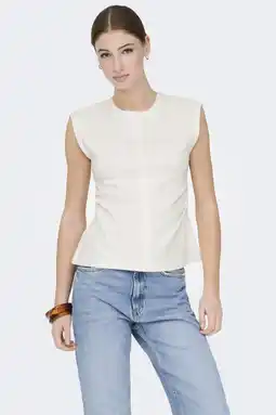 Wehkamp ONLY top ecru aanbieding
