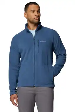 Wehkamp Columbia fleece vest blauw aanbieding