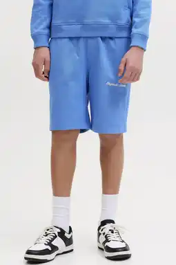 Wehkamp JACK & JONES JUNIOR sweatshort blauw aanbieding