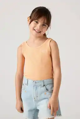 Wehkamp Levi's singlet oranje aanbieding