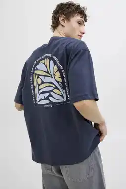 Wehkamp JACK & JONES PREMIUM T-shirt blauw aanbieding