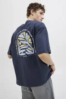Wehkamp JACK & JONES PREMIUM T-shirt blauw aanbieding
