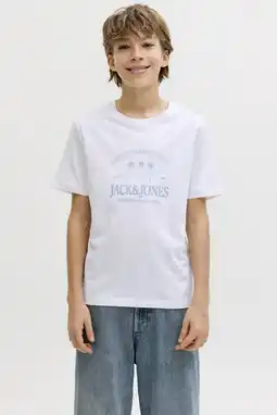 Wehkamp JACK & JONES JUNIOR T-shirt wit aanbieding