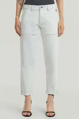 Wehkamp G-STAR slim fit jeans ecru aanbieding