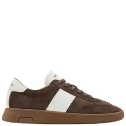 Wehkamp Rehab Zack suède sneakers donkerbruin aanbieding