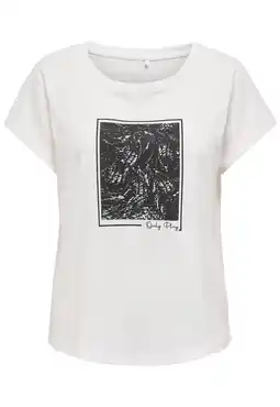 Wehkamp ONLY PLAY T-shirt ONPAUB wit aanbieding