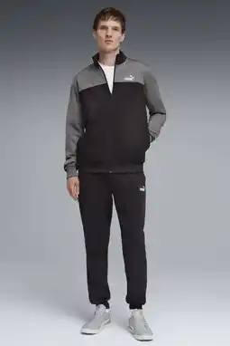 Wehkamp Puma trainingspak zwart/grijs aanbieding