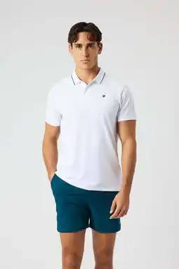 Wehkamp Björn Borg sportpolo Ace Polo wit/zwart aanbieding