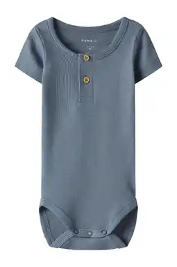 Wehkamp NAME IT BABY romper NBMKAB zeeblauw aanbieding
