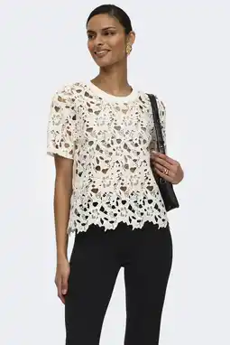 Wehkamp JDY top ecru aanbieding