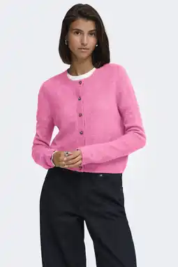 Wehkamp JDY wollen cardigan fijn gebreid aanbieding
