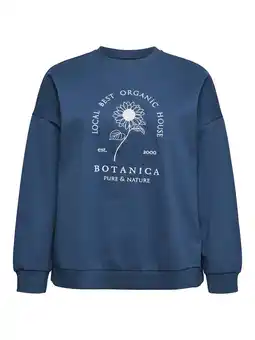 Wehkamp VERO MODA CURVE sweater donkerblauw aanbieding
