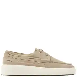 Wehkamp Nubikk Jiro Yacht suède bootschoenen beige aanbieding