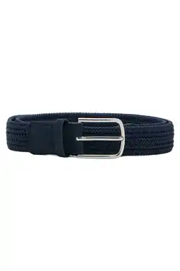 Wehkamp Mango Man riem donkerblauw aanbieding