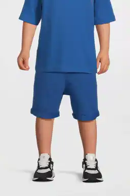 Wehkamp NAME IT KIDS regular sweatshort hardblauw aanbieding
