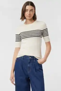 Wehkamp comma gestreepte top aanbieding
