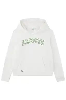 Wehkamp Lacoste hoodie wit aanbieding