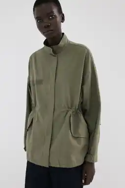 Wehkamp Mango tussenjas kaki aanbieding