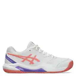 Wehkamp ASICS padelschoenen wit/koraalrood aanbieding