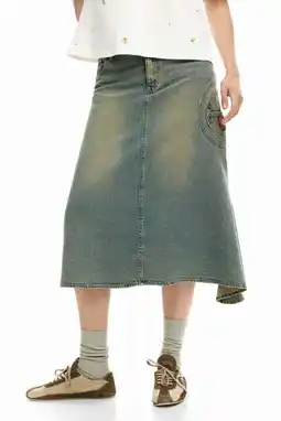 Wehkamp Desigual spijkerrok blauw aanbieding
