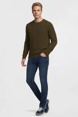 Wehkamp Anytime gebreide trui khaki aanbieding