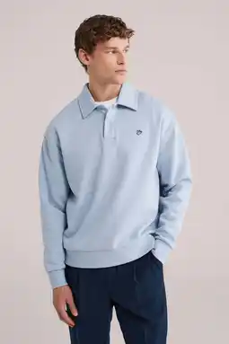 Wehkamp WE Fashion sweater lichtblauw aanbieding