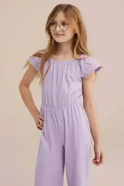 Wehkamp WE Fashion jumpsuit lila aanbieding