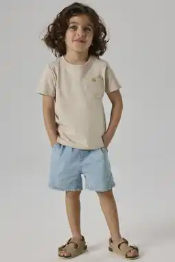 Wehkamp NAME IT MINI T-shirt greige aanbieding