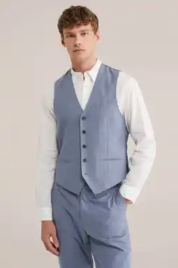 Wehkamp WE Fashion gilet blauw aanbieding