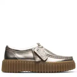 Wehkamp Clarks Torhill Bee leren veterschoenen goud aanbieding