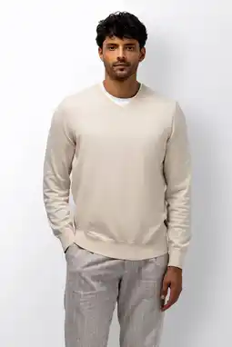 Wehkamp State of Art pullover fijn gebreid ecru aanbieding