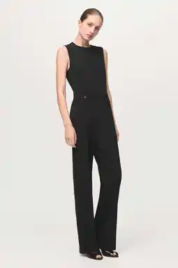 Wehkamp Mango jumpsuit zwart aanbieding