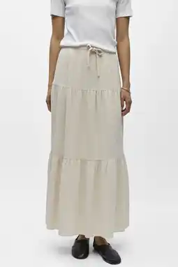 Wehkamp OBJECT maxi rok zand aanbieding
