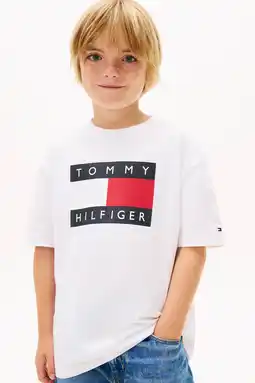 Wehkamp Tommy Hilfiger T-shirt wit aanbieding