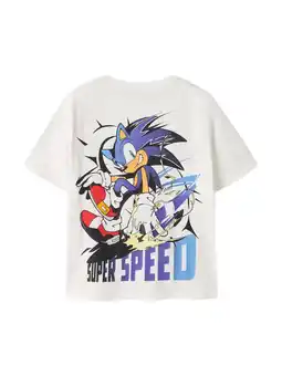 Wehkamp NAME IT KIDS T-shirt met backprint wit aanbieding