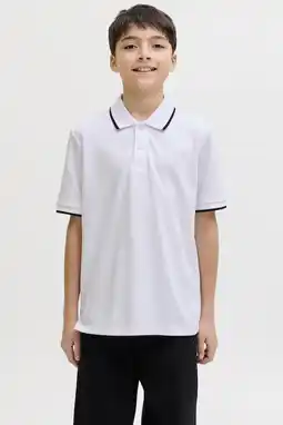Wehkamp JACK & JONES JUNIOR polo wit aanbieding