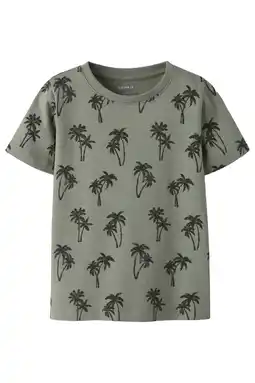 Wehkamp NAME IT MINI T-shirt groen aanbieding