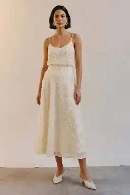 Wehkamp AWARE A-lijn rok - beige aanbieding