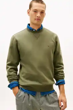 Wehkamp Tommy Hilfiger sweater groen aanbieding
