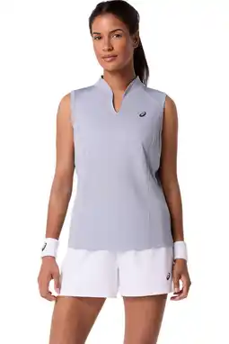 Wehkamp ASICS sporttop grijs aanbieding