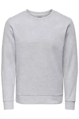 Wehkamp ONLY & SONS sweater grijs aanbieding