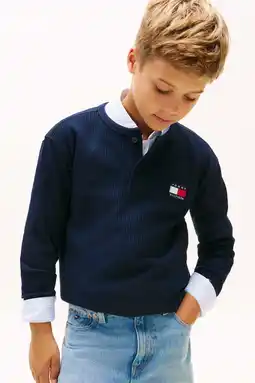 Wehkamp Tommy Hilfiger longsleeve donkerblauw aanbieding