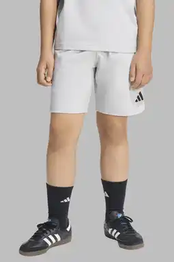 Wehkamp adidas Performance sportshort lichtgrijs aanbieding
