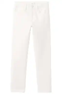 Wehkamp Mango Kids tapered jeans wit aanbieding