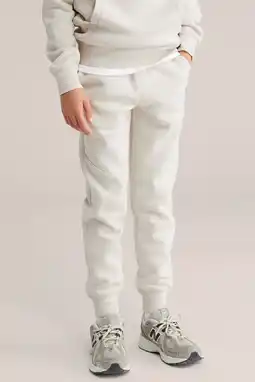 Wehkamp WE Fashion regular joggingbroek beige aanbieding