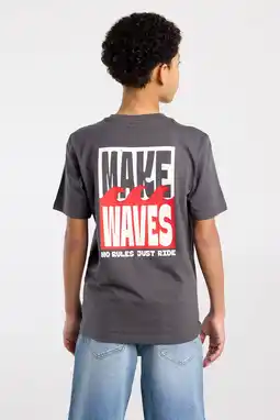 Wehkamp America Today T-shirt met backprint zwart aanbieding