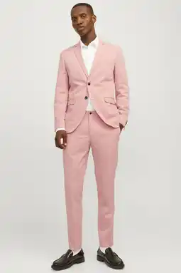 Wehkamp JACK & JONES PREMIUM kostuum roze aanbieding