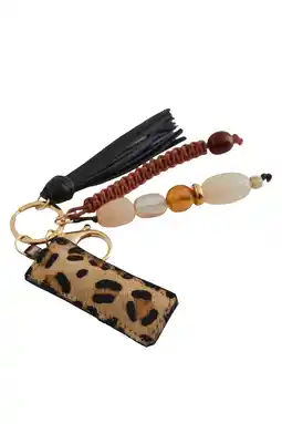 Wehkamp WE Fashion sleutelhanger bruin aanbieding