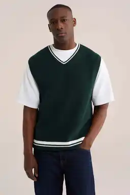 Wehkamp WE Fashion gilet donkergroen aanbieding
