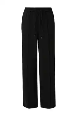 Wehkamp s.Oliver straight regularwaist broek zwart aanbieding